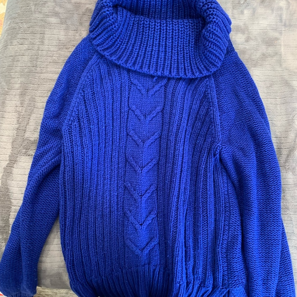 Blue sweater